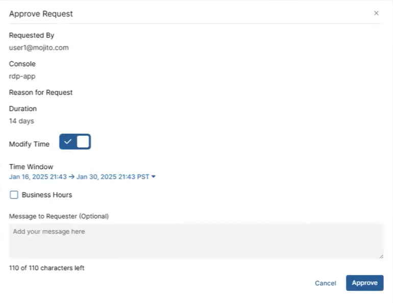 PRAポータルでの承認の確認 | Zscaler